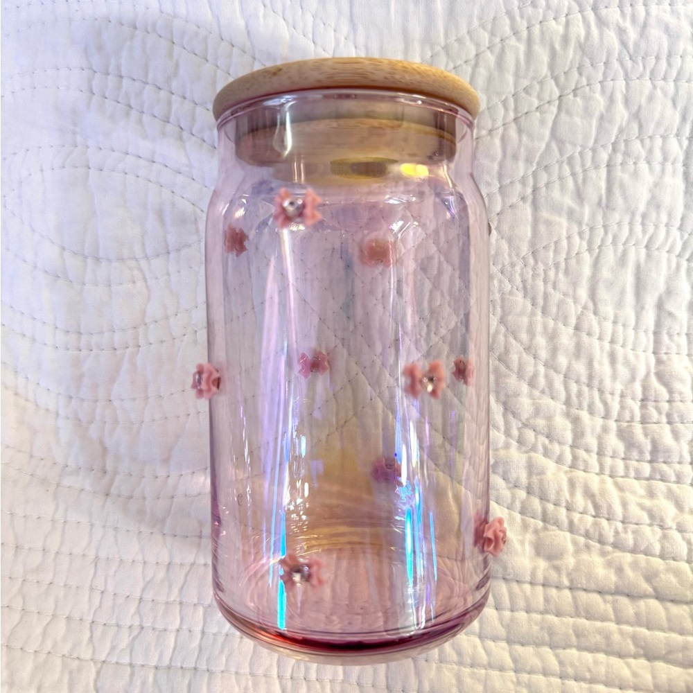 Iridescent Bow Tumbler